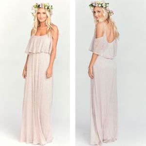 Show Me Your Mumu NWOT Caitlin Ruffle Maxi Dress